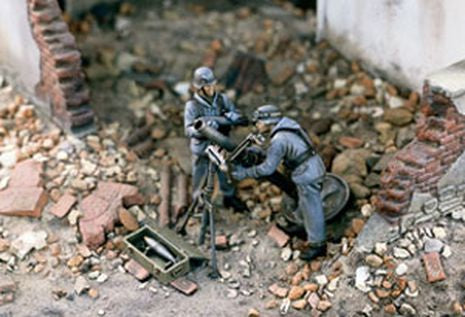 EQUIPAGE MORTIER ALL.WW2 1/35