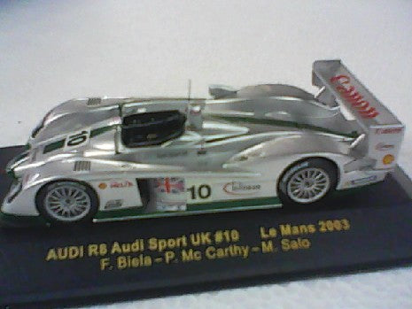 Miniature Audi R8 1/43 IXO - Modèle de Collection Précis