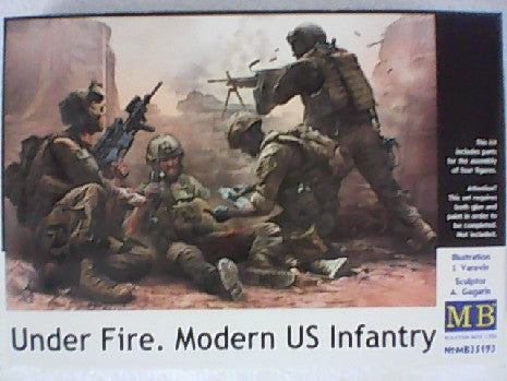 UNDER FIRE MODERN US INFANTRY 1/35
