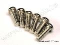 Screws, 2.6x8mm roundhead machine (6)