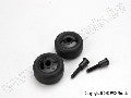 Wheels (4)/ Axles (2), for Maxx wheelie bar