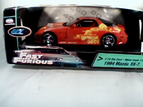 HONDA S 2000 FAST AND FURIOUS 1/18