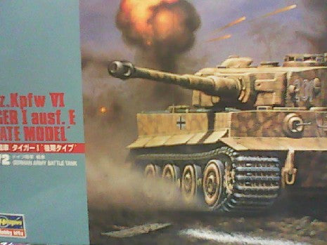 PZ.KPFW VI TIGER I AUSF E LATE MODEL  1/72