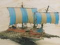 Maquette de Trirème Romain ZVEZDA 1/72