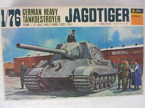 GERMAN HEAVY TANKDESTROYER JAGDTIGER 1/76