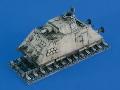 WAGON BLINDE AVEC RAIL 1/48