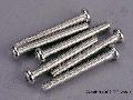 Screws, 4x30mm roundhead machine (6)