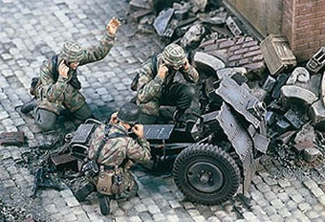 PARAS ALLEM.+MORTIER 3Fg.1/35