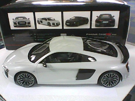AUDI R8 COUPE 2015 GRISE 1/12