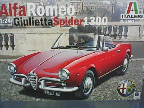 ALFA ROMEO GIULIETTA SPIDER 1600 1/24