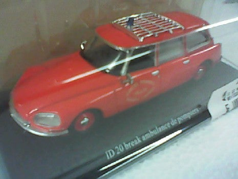 ID 20 BREAK AMBULANCE DE POMPIERS 1/43