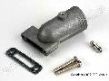 Exhaust header/ header gasket/ pressure fitting/ fitting gasket/