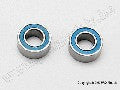 Ball bearings, blue rubber sealed (4x8x3mm) (2)