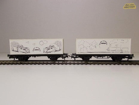 Wagon Container à Colorier HO MÄRKLIN 94385 - Idéal pour les Passionnés de Trains Miniatures