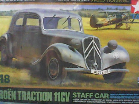 CIROEN TRACTION 11 CV STAFF CAR 1/48