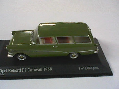 OPEL REKORD P1 CARAVAN 1958 VERT