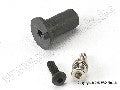 Motor mount hinge post/ 4x12mm BCS (1)/ 4x10mm CS with split and
