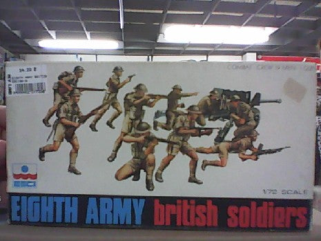EIGHTH ARMY BRITISH SOLDIERS 1/72
