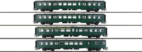 COFFRET VOITURE VOYAGEUR M2 SNCB HO