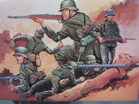 GERMAN INFANTERY ATTAK GROUP 1/72