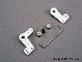 Bellcranks (l&r)/ 1.5mm wire draglink/ 1.5mm set screw collars (