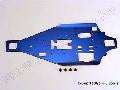 Lower chassis, 2.5mm aluminum (blue)