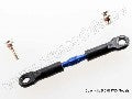 Turnbuckle, aluminum (blue-anodized), camber link, front, 39mm (