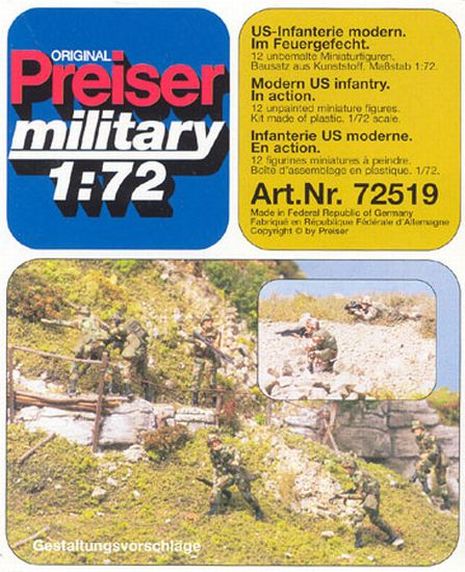 PERSONNAGES MILLITAIRE └ PEINDRE 1/72