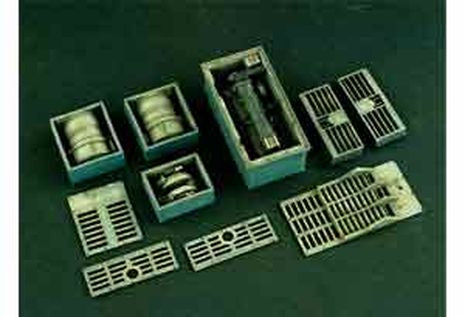 MOTEUR+TRANSMISSION MAUS 1/35