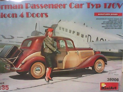 VOITURE ALLEMANDE TYPE 170V 4PORTES 1938 1/35