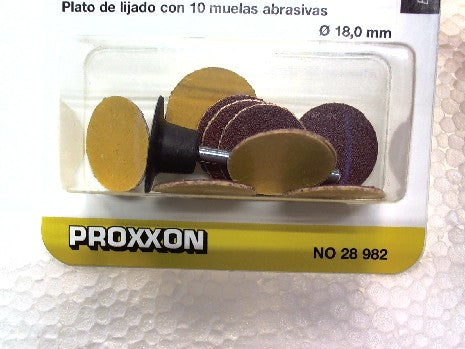 PAPIER ╔MERI FORME DISQUE Ï 18 - GRAIN 120 /150 PAR 5 PI╚CES