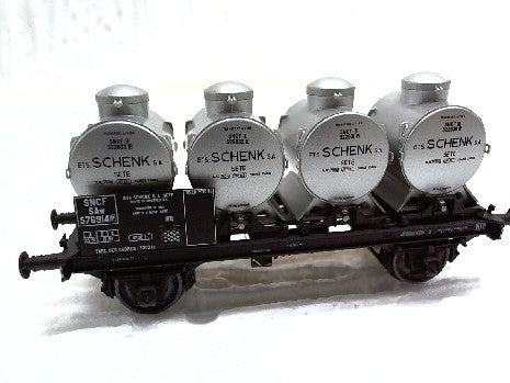 PORTE CITERNE EPOQUE 3 4 CONTAINERS SCHENK HO