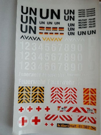 DECALS ONU HO