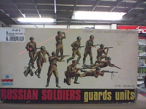 RUSSIAN SOLDIERS GUARDS UNITS 1/72