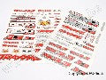 Decal set, Revo 3.3 (Revo logos and graphics decal sheet)