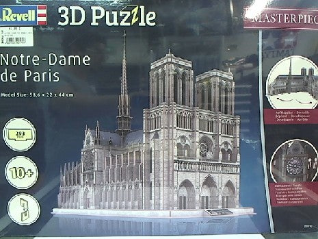 NOTRE DAME DE PARIS PUZZLE 3D