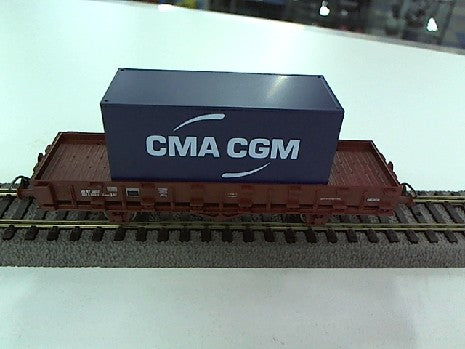 SNCF WAGON PLAT EP V HO