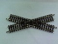 Croisement de Rails N Trix 150mm - Accessoire pour Trains Miniatures