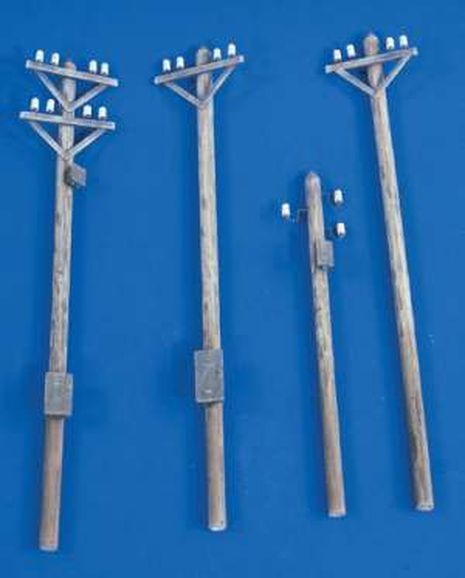 POTEAUX ELECTRIQUES BOIS 1/35