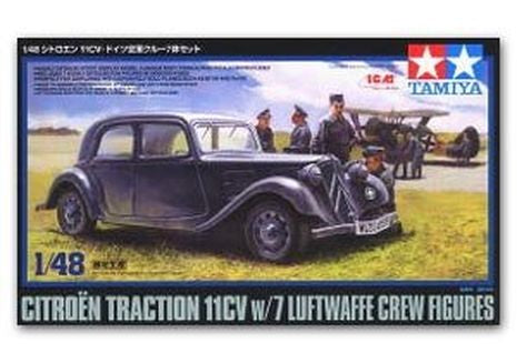 CITROEN 11CV + PERSONNEL LFW 1/48