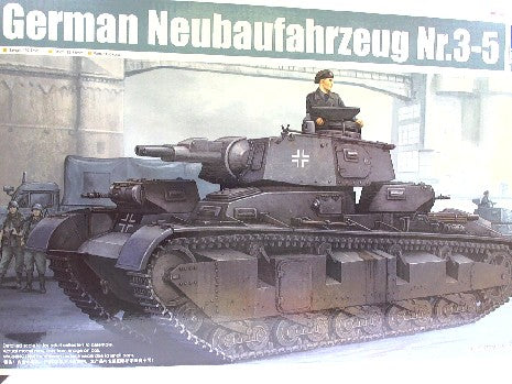 NEUBAUFAHRZEUG TYPE III  CHAR SUPER LOURD ALLEMAND 1/35