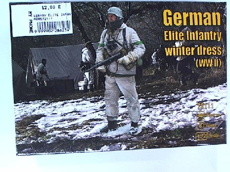 GERMAN ELITE INFANTRY WINTER DRESS 1/72