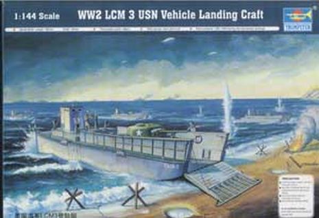 BARGE DE DEBARQUEMENT LCM3 USN 1944