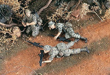 US RANGERS VIETNAM 3 FIG 1/35
