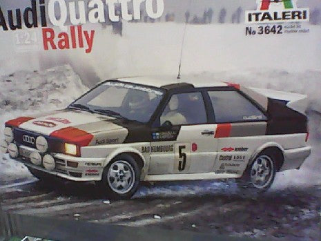 AUDI QUATTRO RALLY 1/24