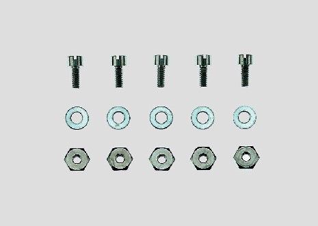5 VIS 5 ECROUS 5 RODELLE 1/87