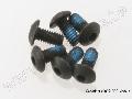 Screws, 2.5x5mm button-head machine (hex drive) (6)