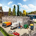 Centre Logistique Chronopost HO FALLER 190247 - Bâtiment Décor Trains