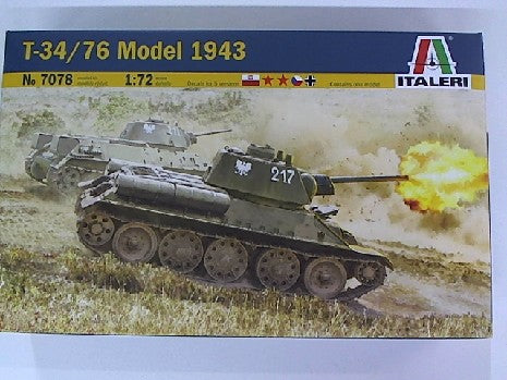 T-34/76 MOD.43 1/72