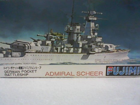 GERMAN POCKET BATTLESHIP 1/700